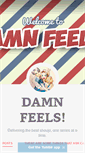 Mobile Screenshot of damn-feels.com